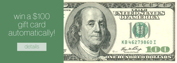 $100 Visa Gift Card Drawing